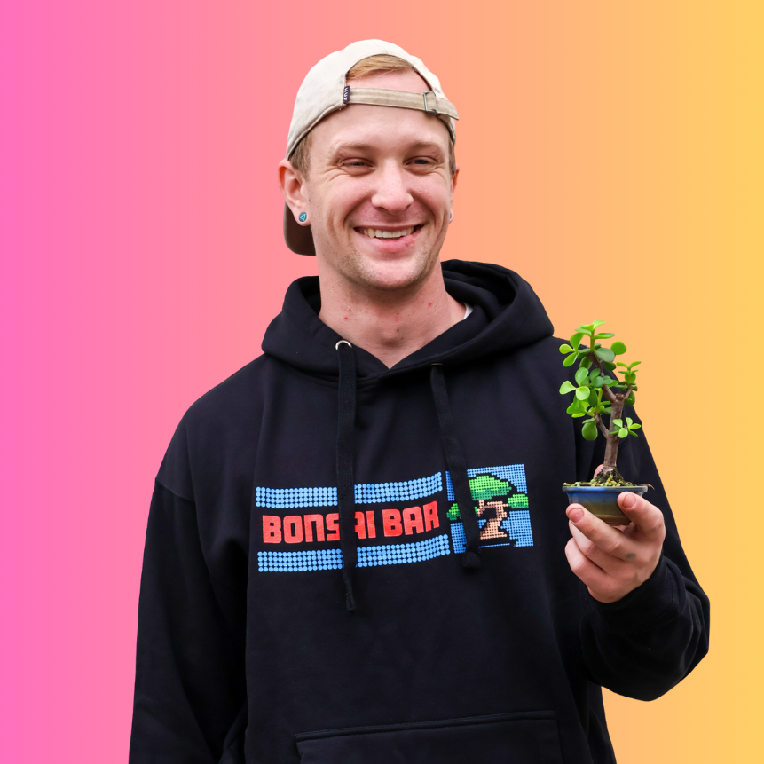8-Bit Bonsai Retro Hoodie