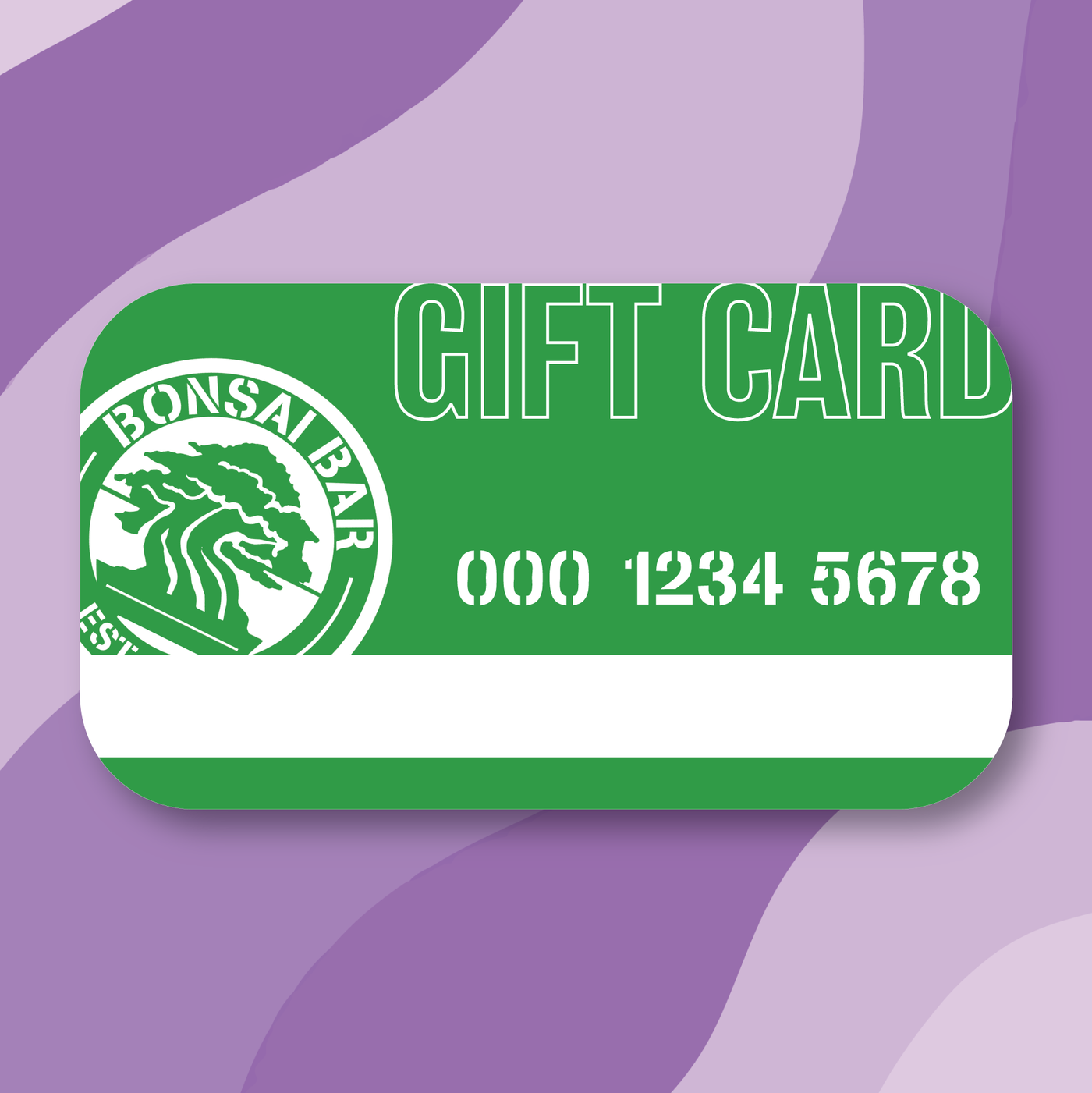 Bonsai Bar Gift Card - 1 Ticket