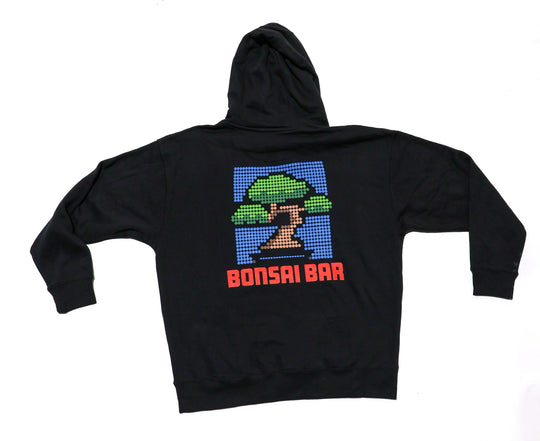 bonsai hoodie 8-Bit Bonsai Retro Hoodie | Pixelated Bonsai Sweatshirt