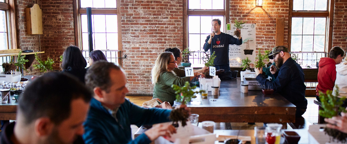 Private Events Bonsai Bar